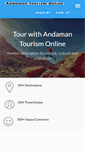Mobile Screenshot of andamantourismonline.com
